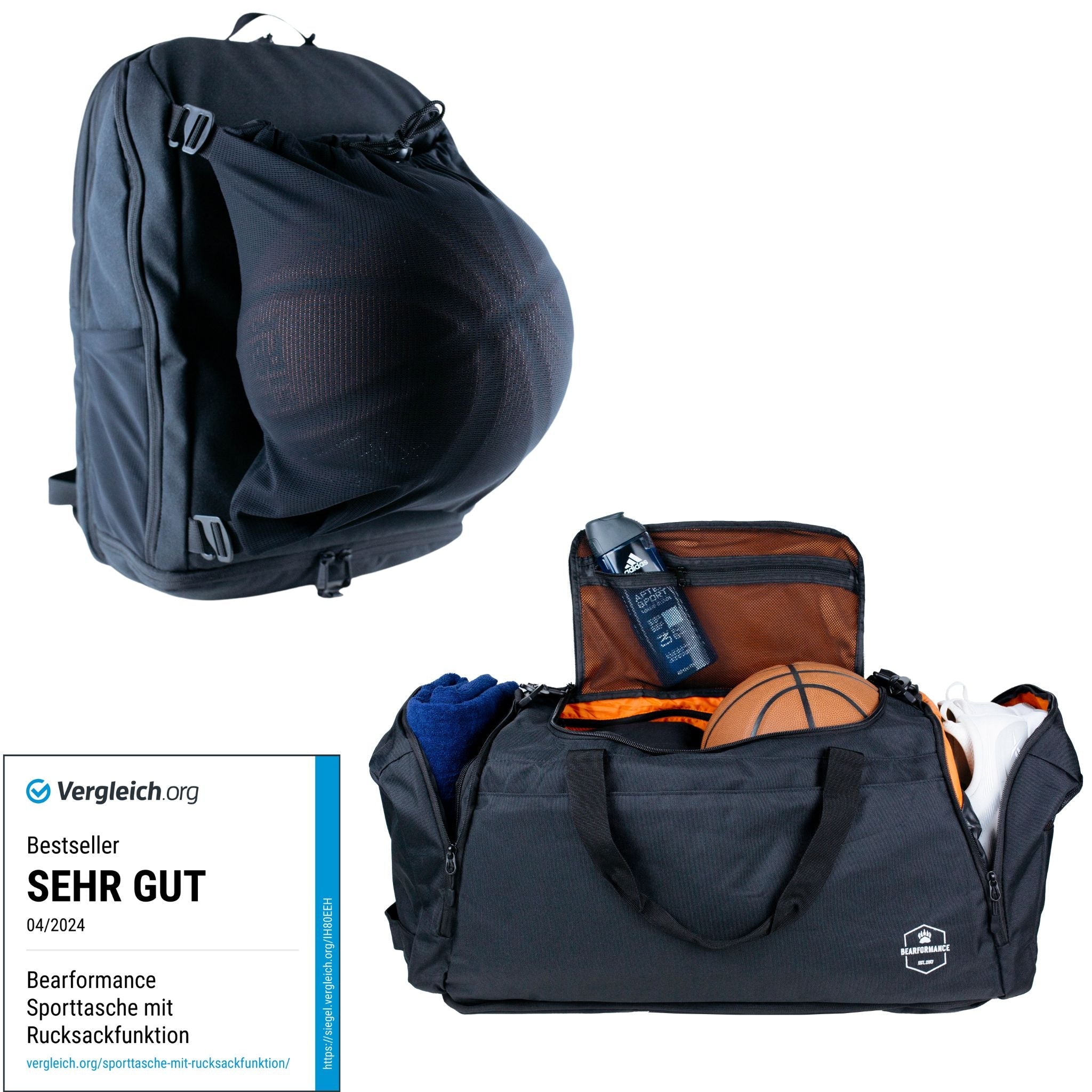 Bundle: Ultimate Backpack & Sportbag - BEARFORMANCE