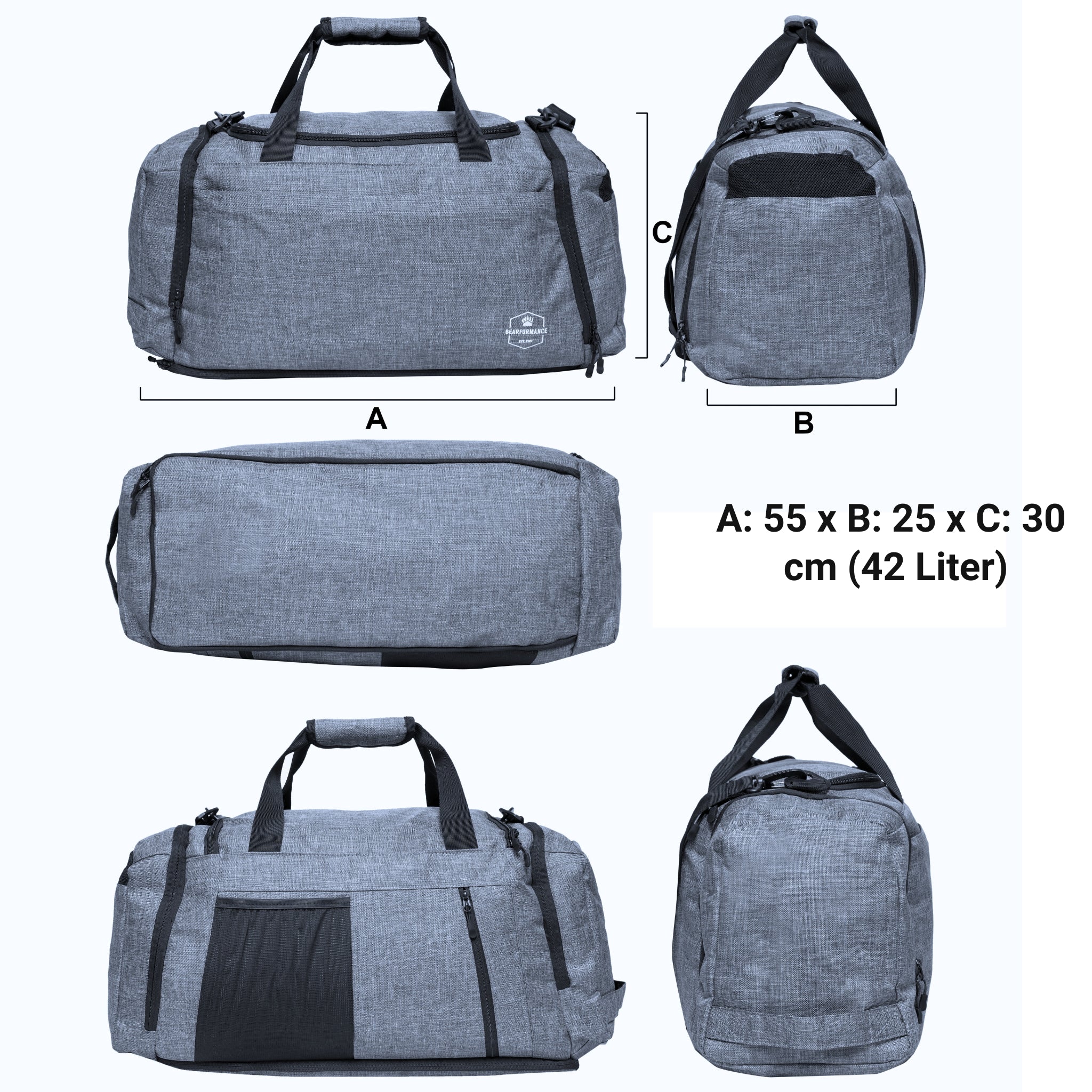 B and m holdall online