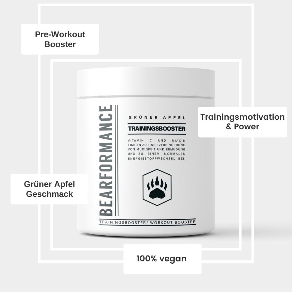 Back to Gym Bundle: Bearformance® Sporttasche + gratis Trainingsbooster - BEARFORMANCE