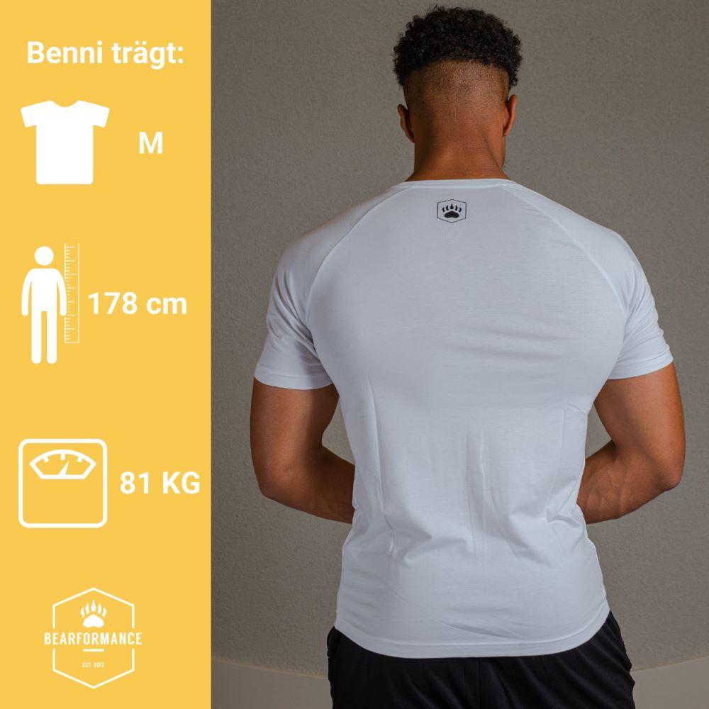 Fitness T-Shirt aus Tencel - funktional, nachhaltig & fair produziert in der EU - BEARFORMANCE